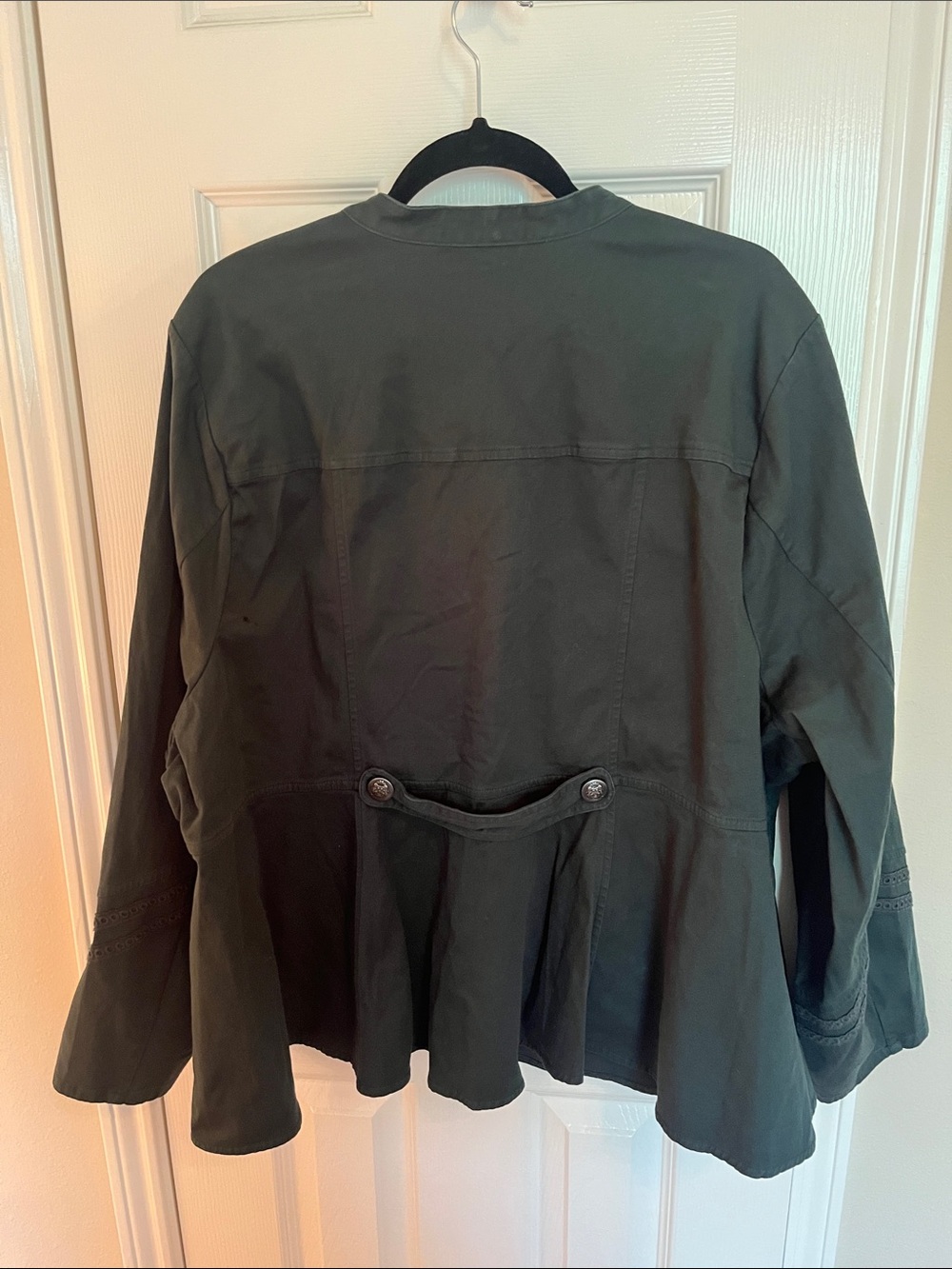 NWT Torrid Twill Army Military Jacket - Picture 7 of 14